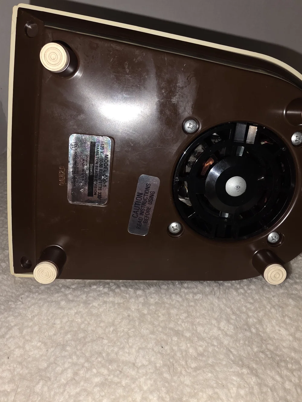 Hamilton Beach Mixer Model 600-1